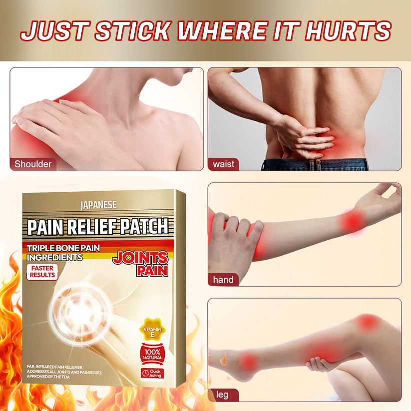 FlexGrips™ - Japanese Pain Relief Patch for Joint Pain (Buy 1 Get 1 Free 🔥🔥)