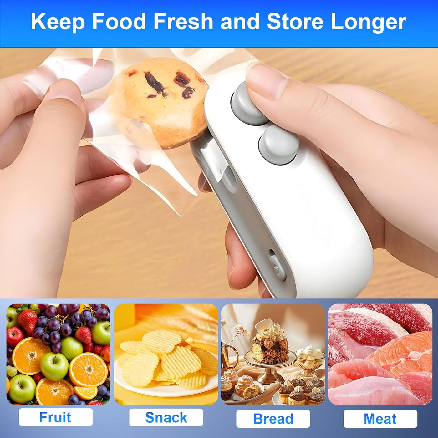 Mini Rechargeable Sealing Machine
