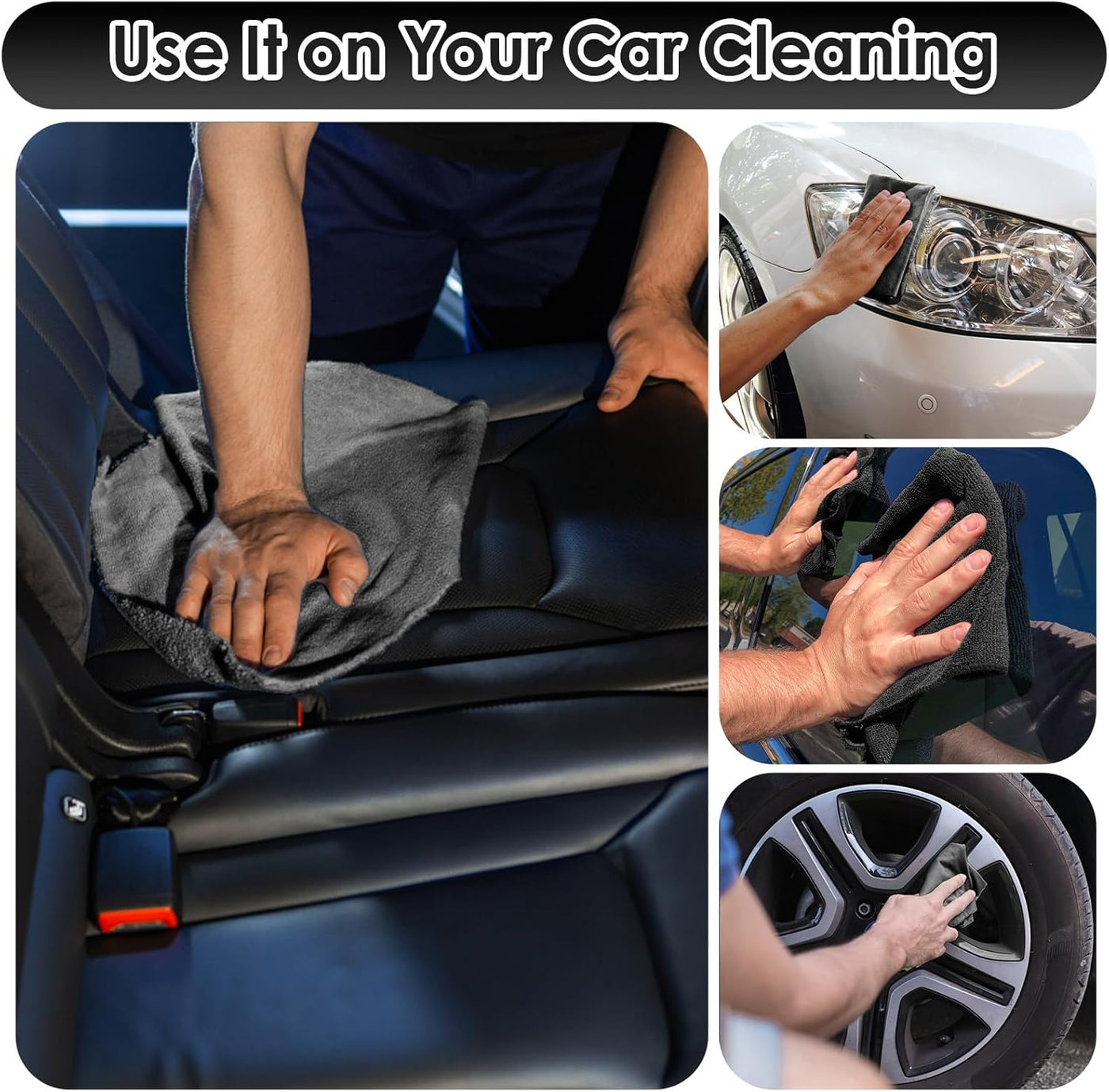 Microfiber Cleaning Cloth Roll