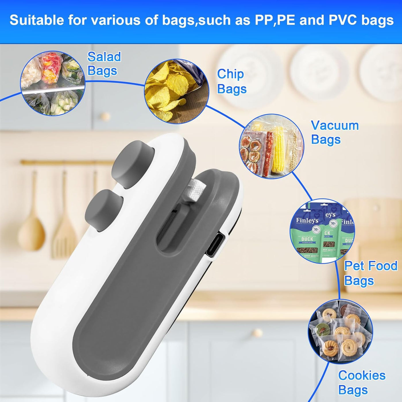 Mini Rechargeable Sealing Machine