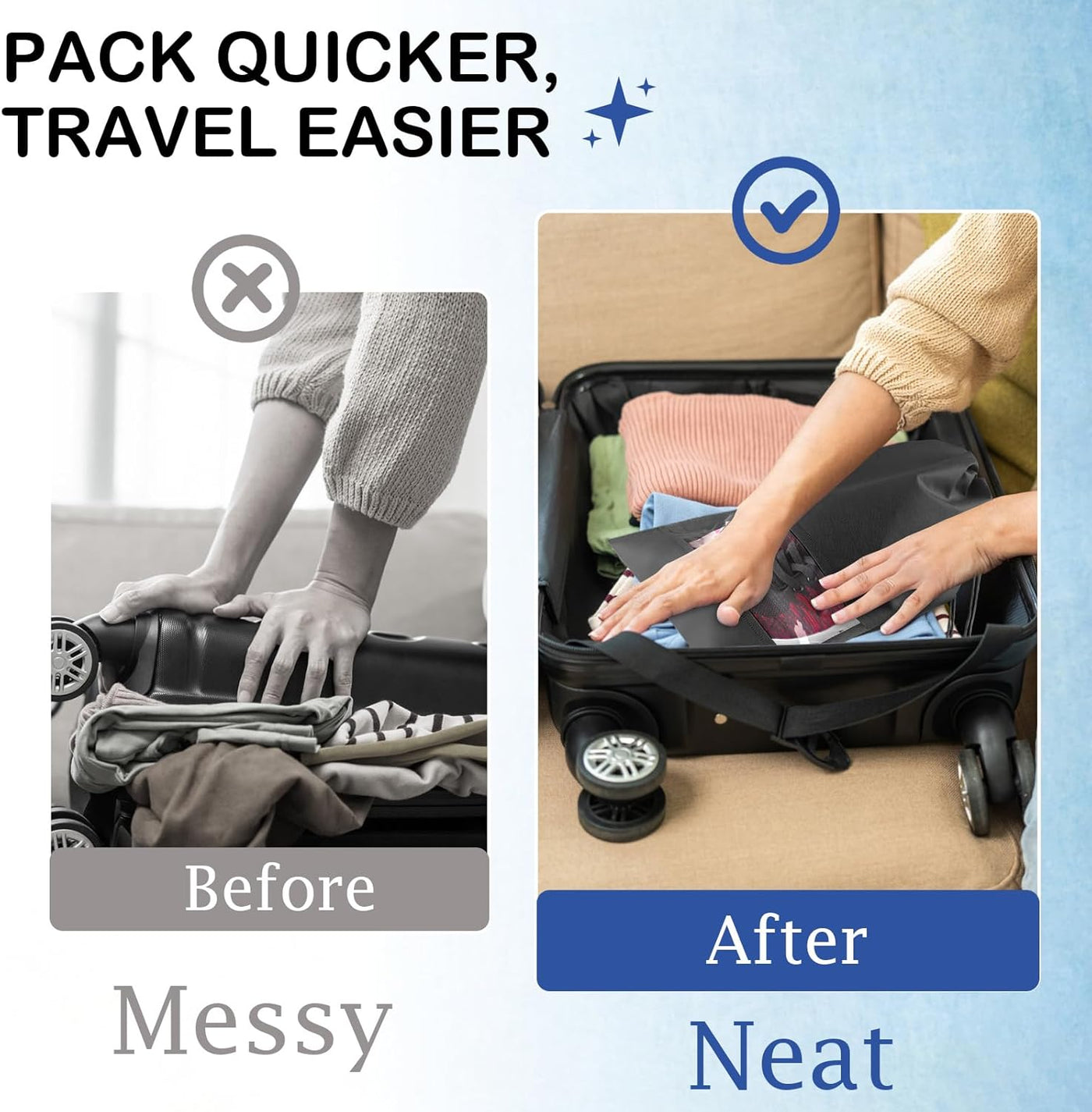 Travel Dust-Proof Shoe Bags (Set of 5)