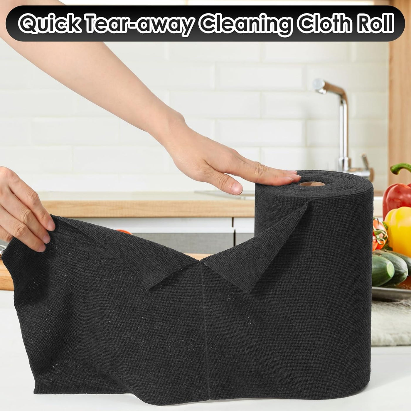 Microfiber Cleaning Cloth Roll