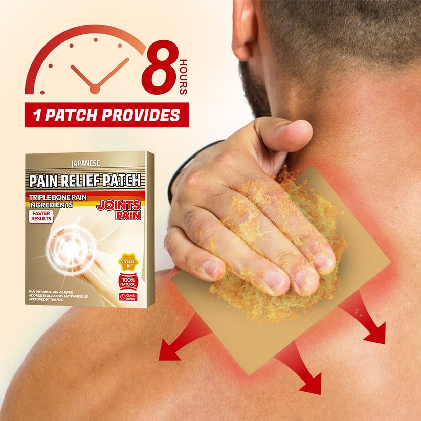 FlexGrips™ - Japanese Pain Relief Patch for Joint Pain (Buy 1 Get 1 Free 🔥🔥)