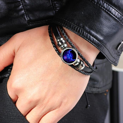 Adjustable Zodiac Sign Manifestation Bracelet