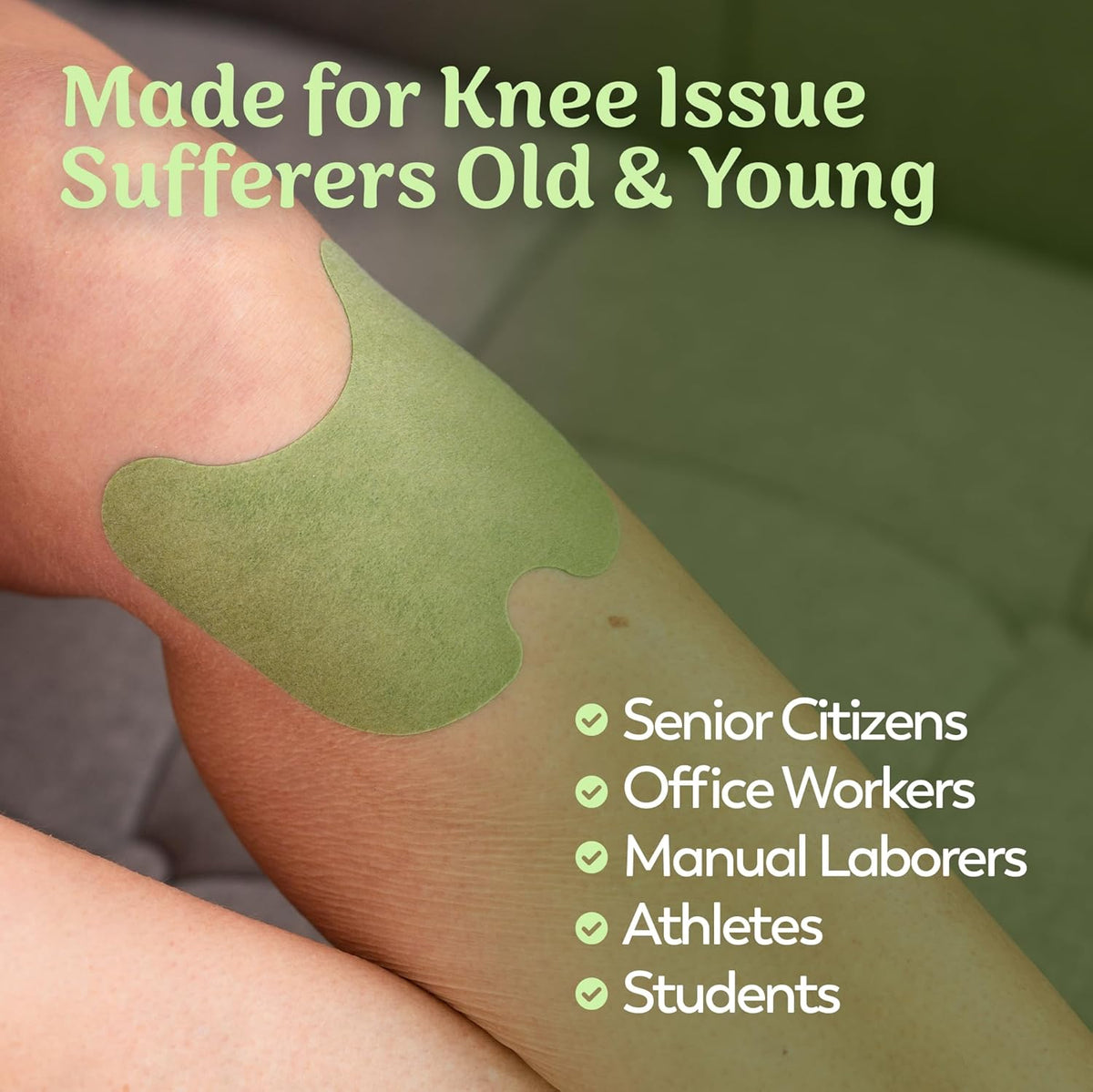 Natural Knee Pain Relief Patches 🌿🦵(Buy 5 Get 5 Free🔥🔥)